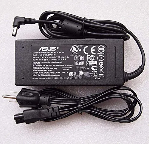 Adaptador de CA szhyon 19V 4.74A 90W Compatible con Asus EXA0904YH R32379 Notebook PC