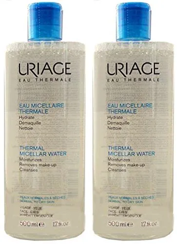 Uriage Acqua Micellare Duo 2 x 500ml - Pelle Normale/Secca