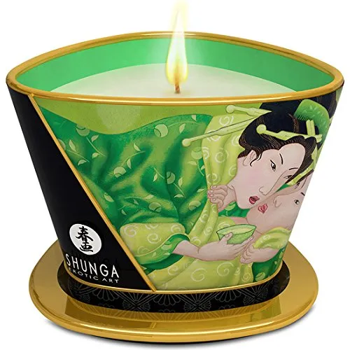 SHUNGA MASSAGGIO CANDELA 170 ML TÈ VERDE