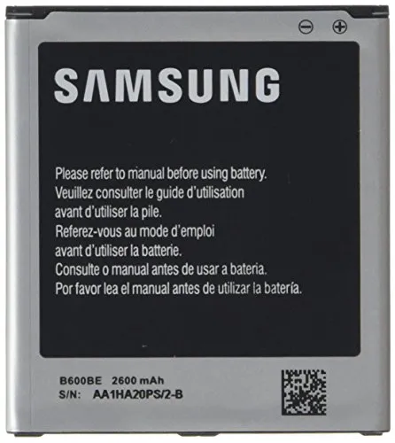 SAMSUNG EB B600BC Top Batteria Originale per Galaxy S4 i9500, i9505, LTE, 2.600 mAh, 3,8 V