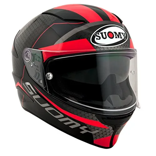 Suomy Casco Speedstar Rap, Red, M