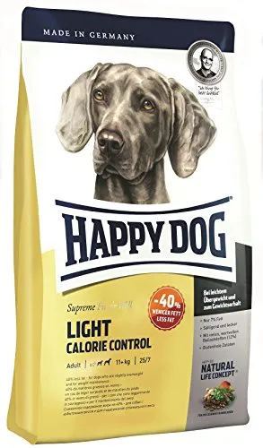 Happy Dog Cibo Secco per Cane Adulto Fit & Well Light Calorie Control - 4000 gr