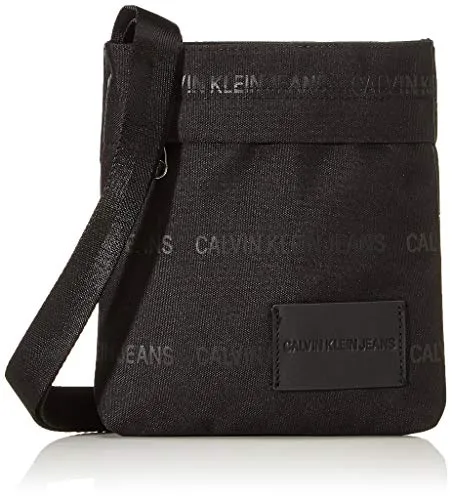Calvin Klein Sp Essential Micro Flatpack - Borse a spalla Uomo, Nero (Black), 1x1x1 cm (W x H L)