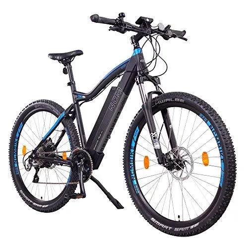 NCM Moscow Plus Bicicletta elettrica da Trekking, 250W, Batteria 48V 16Ah 768Wh 27,5" Nero