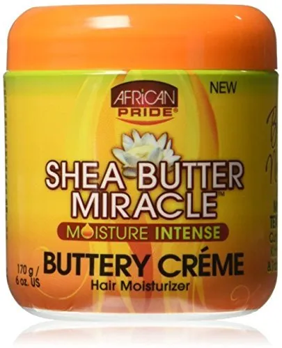 Ap Shea Butter Miracle Buttery Creme 6oz Jar by AFRICAN PRIDE