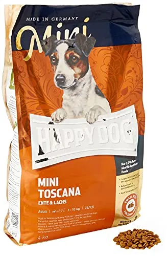 Happy Dog Cibo Secco per Cane Adulto Mini Toscana - 4000 gr