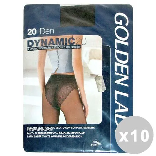 Glooke Selected Dynamic Set 10 Dynamic Collant 20 den Nero Taglia II 38k