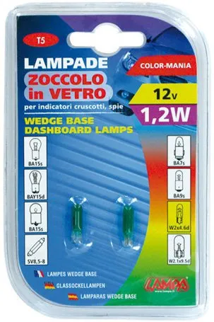 Lampa 58357 Lampade T5, 2W, Verde