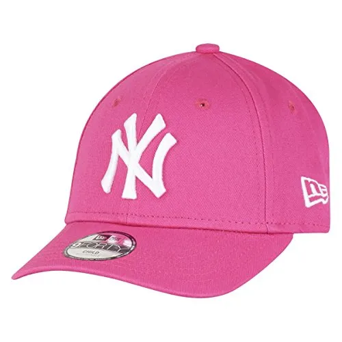 New Era York Yankees Kids 9forty Adjustable MLB League Pink/White - Youth