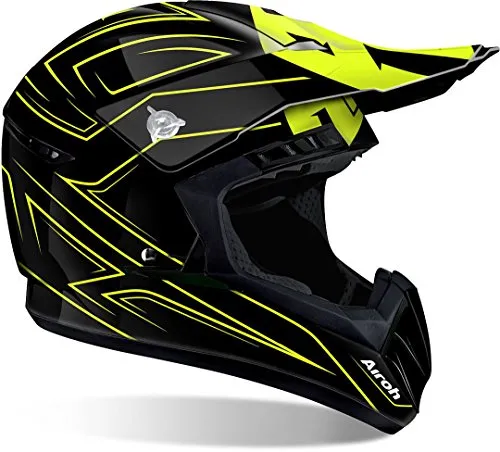 Airoh, Casco Switch Spacer, Yellow, taglia M