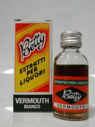 Estratti per liquori Betty estratto Vermouth Bianco Dose 1 litro di liquore