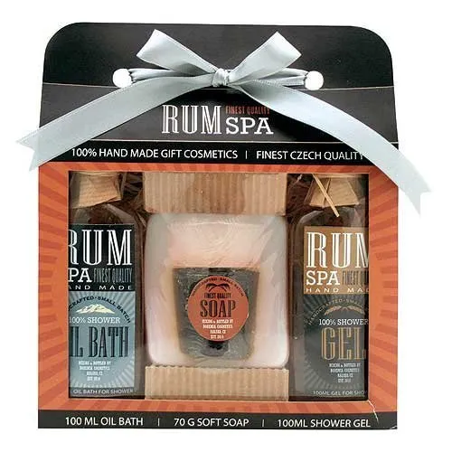 Handmade Gift Pack – rum spa – originale fatto a mano puro cosmetici naturali