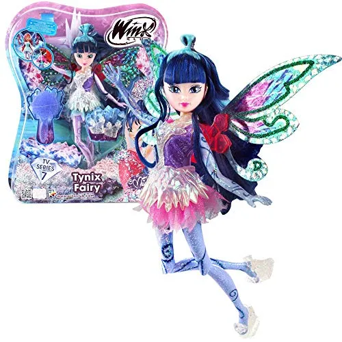 Winx Club Musa | Tynix Fairy Bambola Magique Robe | Stagione TV 7 | 28 cm