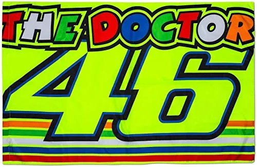 VR46 Bandiera Valentino Rossi The Doctor 46"