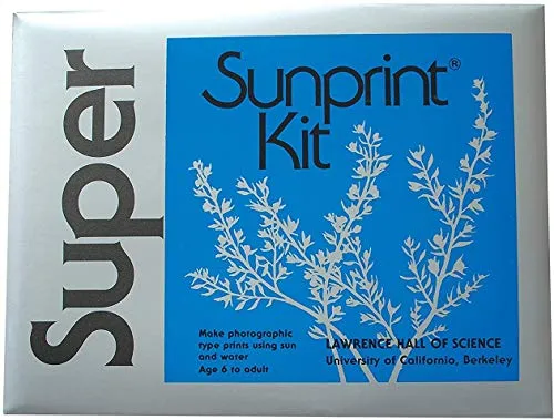 SUPER SUNPRINT KIT PHOTOSENSITIVE PAPER X15