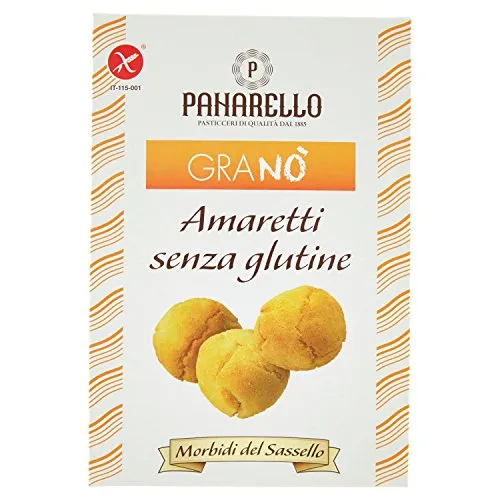 Panarello Granò Amaretti senza Glutine - 5 confezioni da 200 g