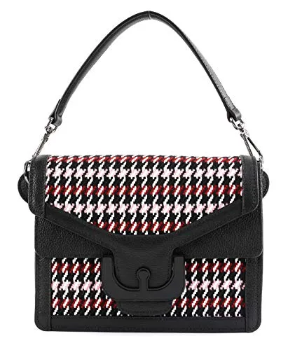Coccinelle Ambrine Wool Small Hand Bag Noir