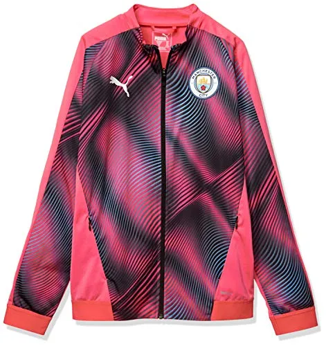 PUMA 2019-2020 Manchester City Stadium Jacket (Peach) - Kids