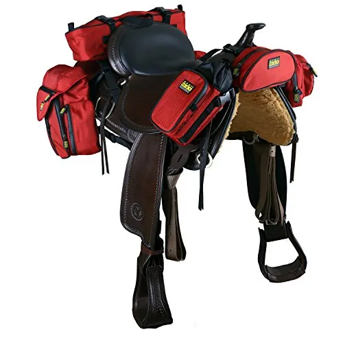 TrailMax 500 Packsystem - Set completo bisacce e borse per sella - Rosso