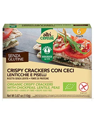 Probios Altricereali Crispy Crackers Con Grano Saraceno E Quinoa 120g