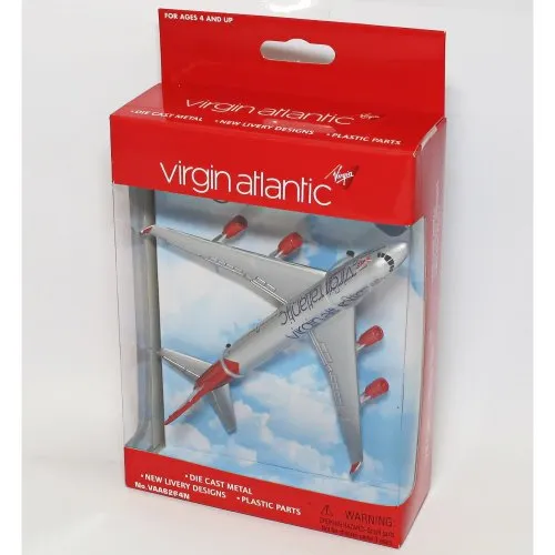 Real Toys VAA6264 Virgin Boeing 747 Toy Plane Diecast Model by Real Toys