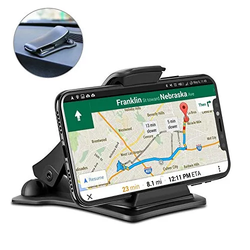 MOSUO Supporto Smartphone per Auto Cruscotto, Universale Porta Cellulare Auto con Adesivo 3M per Telefono per iPhone XS Max/XS/XR/8/8 Plus, Huawei Mate 20 e Dispositivi GPS