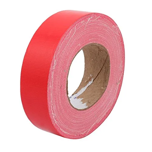 Aexit Nastro di moquette per marcatura di sicurezza monofacciale di lunghezza 50mm, lunghezza 50mm, rosso ID: 428465