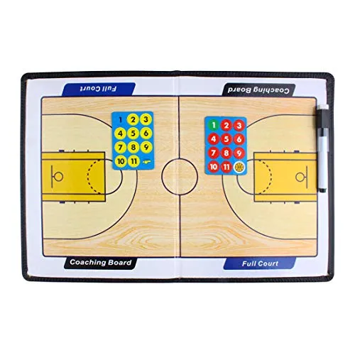 Andux Zone Basket/Calcio Allenatore Magnetico Pensione addestramento tattico con Un Pennarello cancellabile ZUB-01 (Allenatore di Basket)