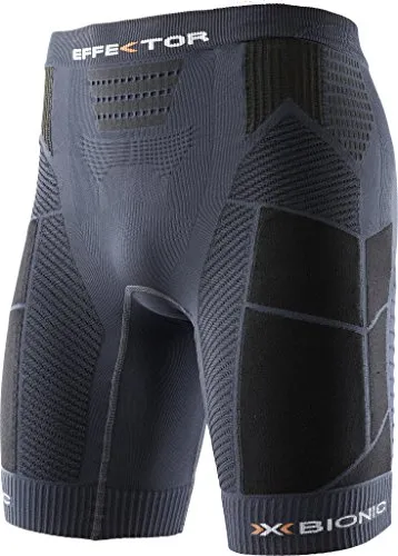 X-Bionic Trail Running Effektor Power OW, Pantalone Uomo, Carbone/Nero, S