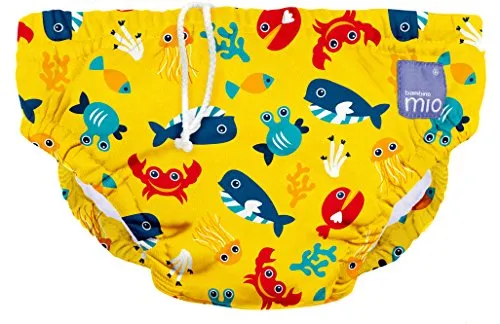 Bambino Mio SWPXL DSY Costumino Contenitivo Mutande Contenitive da Nuoto, 2+ Anni, Multicolore (Profondo Giallo)