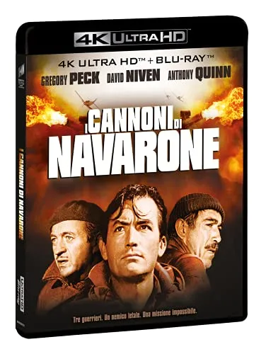 I Cannoni Di Navarone "4Kult" (Bd 4K + Bd Hd) + Card Da Collezione (2 Blu Ray)