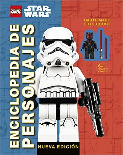 LEGO® Star Wars. Enciclopedia de personajes (nueva edición): (incluye una minifigura exclusiva de Darth Maul)