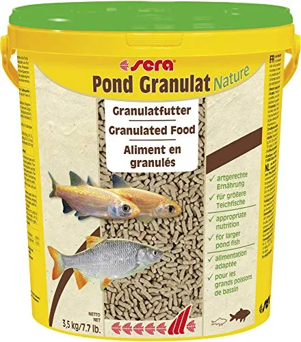 Sera Mangime in Granuli, Pond Granulat - 21 L