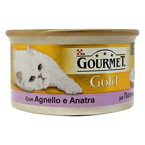 Gourmet Gold Pate' Anatra&Carote&Spinaci Gr. 85