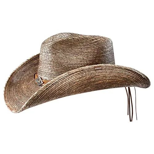 Stetson Monterrey bay Cappello Western Cowboy Uomo S (54-55 cm) - Natura