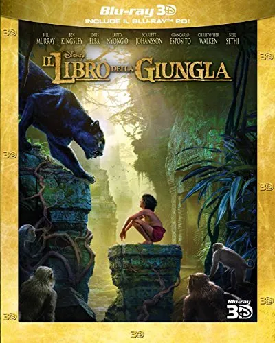 Il Libro della Giungla 3D (2 Blu-Ray);The Jungle Book