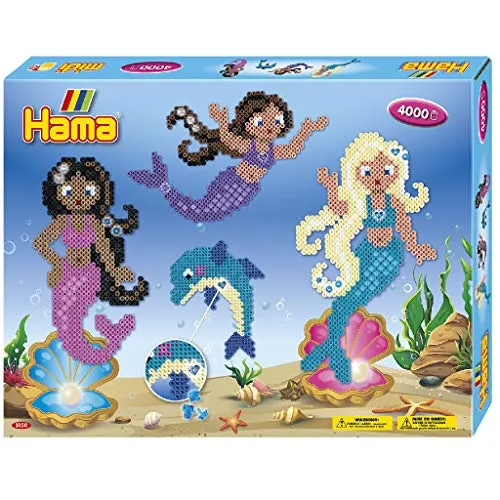 HAMA EURL Sirene Hama Mermaids-Confezione Regalo, Multicolore, Taglia Unica, 10.315