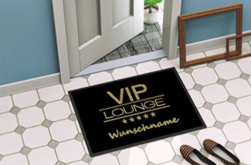 creativgravur VIP Lounge zerbino con Stampa Personalizzata, 0, 50 x 70 cm