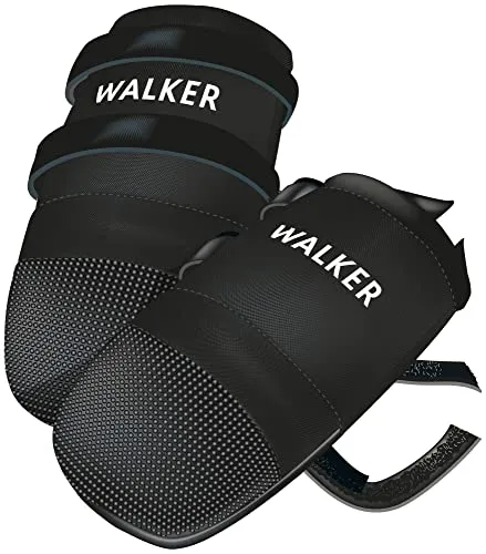 Trixie Walker cura stivali protettivi per cani, XL, Nero, 2 pezzi
