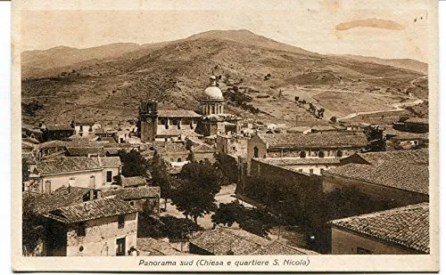 1940 Randazzo Coll. San Basilio Ginnasio Quart. S. Nicola Salesiani FP B/N VG Cartolina Postale