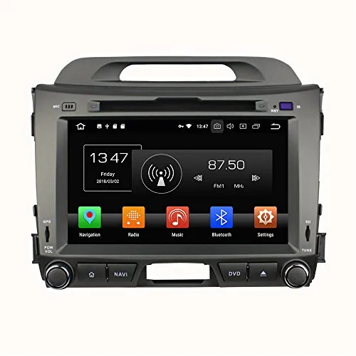 Android 9.0 Octa Core lettore DVD multimediale di navigazione GPS Car stereo per KIA Sportage 2010 - 2015 autoradio controllo del volante WiFi Bluetooth SD mappa