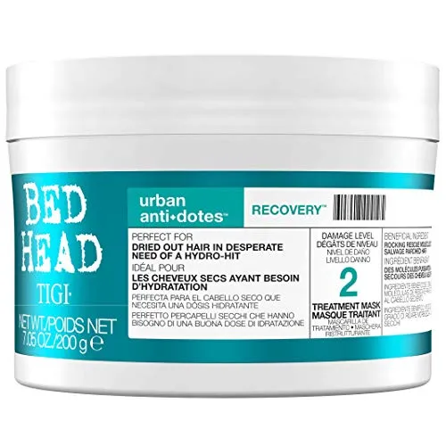 TIGI Bed Head Ua Recovery Treatment, Maschera Ristrutturante per Mantenere l'Idratazione