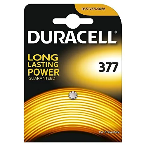 Set di 14 della batteria Duracell 377 Silver Oxide 1,5 V