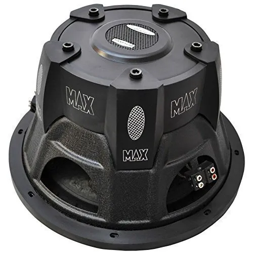 LANZAR MAXP124D subwoofer Sub 30,00 cm 12" 300 mm dvc 4+4 Ohm 800 Watt rms 1600 Watt Max Doppia Bobina da 4 + 4 Ohm dvc Dual Voice Coil Auto, 1 Pezzo