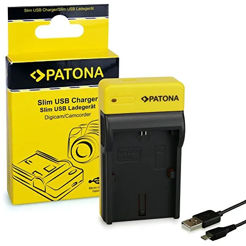 PATONA Slim Caricatore Compatibile con Canon LP-E6NH LP-E6N LP-E6 Batterie