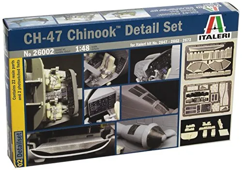 Italeri I26002 CH-47 Chinook Super Detail Set 1:48