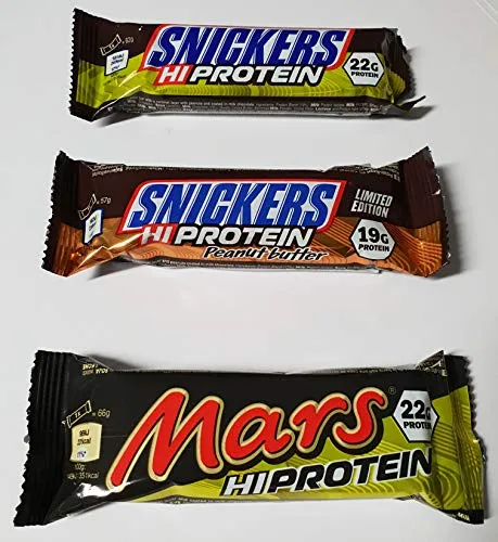 Mars Mix Box 18 (6 Mars Hi Protein + 6 Snickers Hi Protein + 6 Snickers Hi Protein Limited Edition)