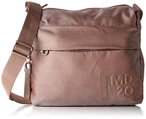 Mandarina Duck Md 20 P10qmtt4, Borsa A Tracolla Donna, Beige (Taupe), 30x26x14 L x H W