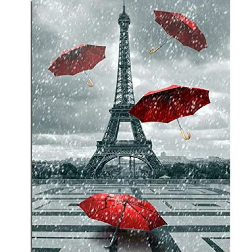 AYSUNJIE Puzzles 1000 Pezzi Adulto Puzzle di Legno Bambini-Torre Eiffel Parigi-Regalo per Decorazioni per La Casa Festival Moderno Regalo Fai da Te Gioco Intellettuale 75X50Cm