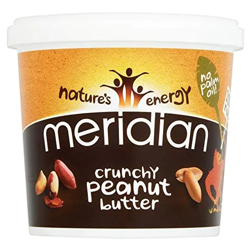 Meridian Organic Natural Crunchy Peanut Butter 1000g